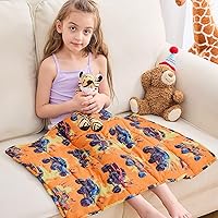 Vista 39 de yescool Black Checkered Weighted Lap Pad 2 Pounds Cooling Weighted Lap Blanket, Plaid Small Weighted Blanket, Weighted Throw Blankets Gifts for