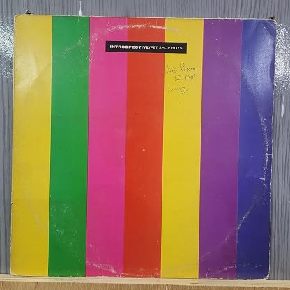 LP INTROSPECTIVE (NACIONAL) por Pet Shop Boys — capa do álbum