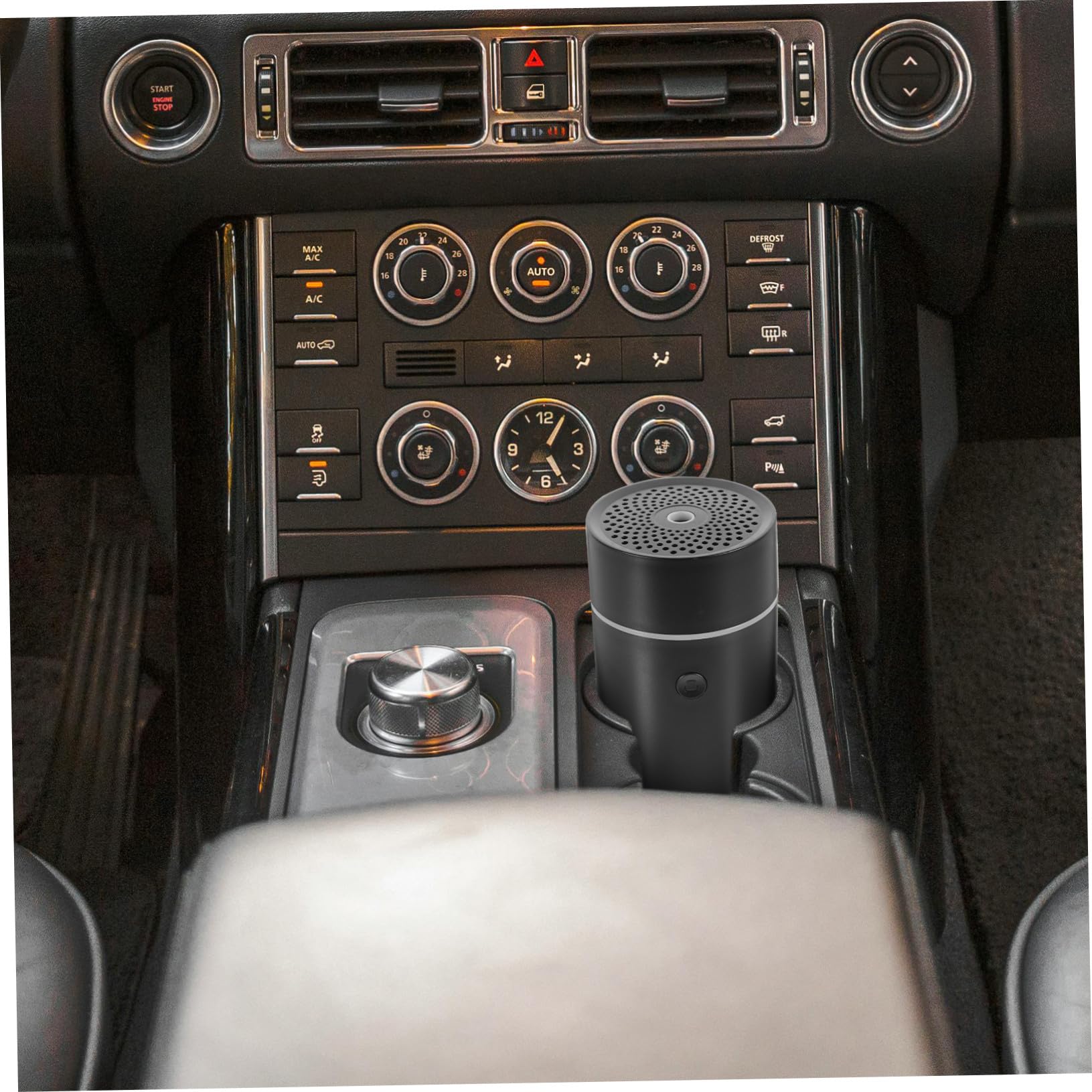 Diffusore Profumo Portatile per Auto USB Ricaricabile Mini Umidificatore Essenziale per Ambienti Piccoli Design Compatto Nero per Ufficio e Camera