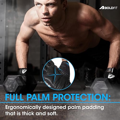 Miniatura 7 de Boldfit Gym Gloves for Men & Women with Wrist Support Accessories for Weightlifting, Training, Exercise, Cycling Gloves, Bike Riding Gloves
