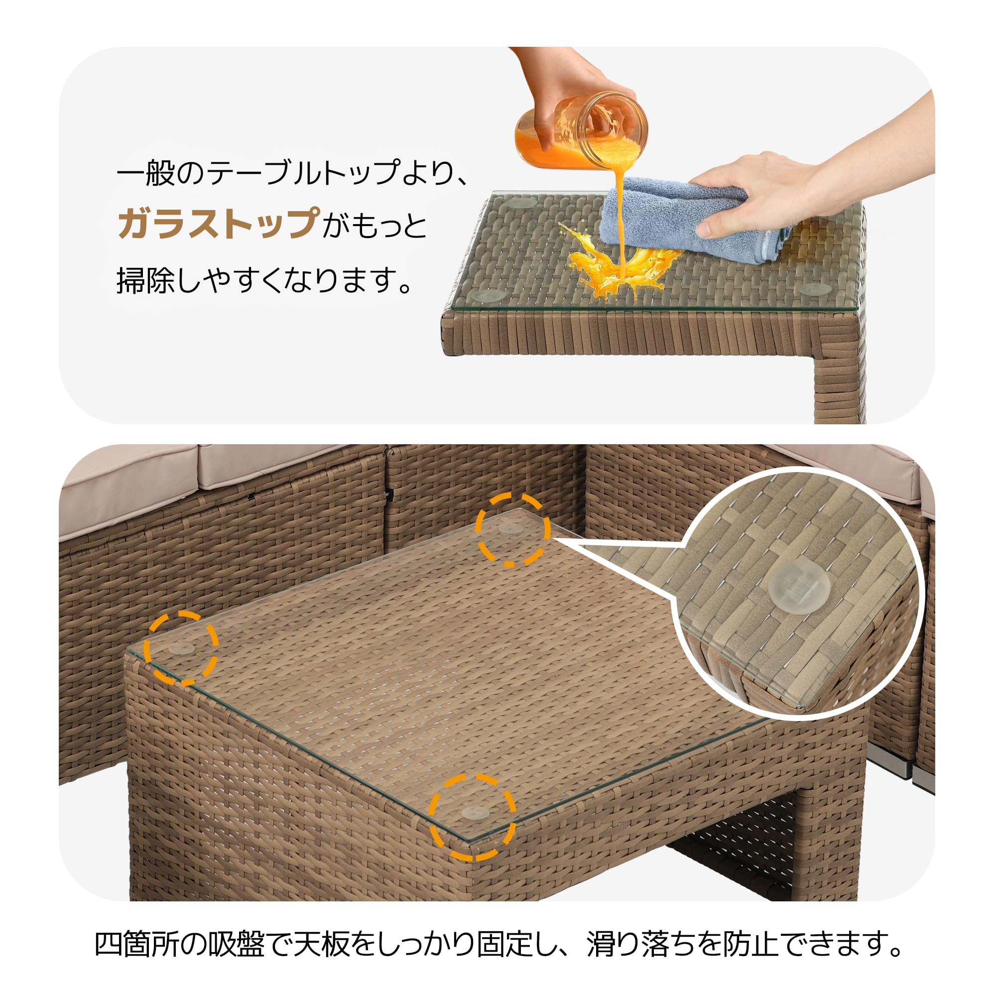 Amazon.co.jp: ガーデンファニチャー ラタン調 サンキャノピー