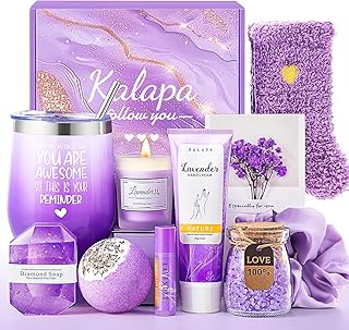 Christmas Gifts for Women, Unique Birthday, Valentines, Galentines, Mothers Day Gift for Women, Mom Her, Wife, Teacher, Best Friend, Girlfriend, Sister, Coworker (Lavender)