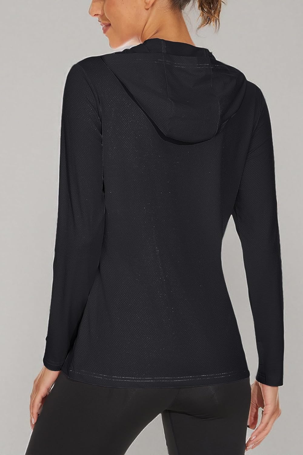 MAGCOMSEN Women's UPF 50+ Sun Protection Hoodie Long Sleeve Hiking Fishing Outdoor Shirt Quick Dry Lightweight Hoodie - Image 7