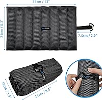 Vista 8 de Bolsa purificadora de aire de carbón de bambú, bolsas reutilizables de carbón activado natural, desodorante de 10.58 oz y purificador de olores