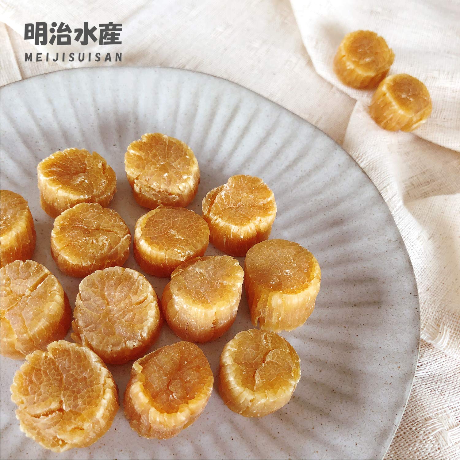 Amazon.co.jp: 【北海道産】 乾燥ホタテ 貝柱 天然 一等品 55g サイズ