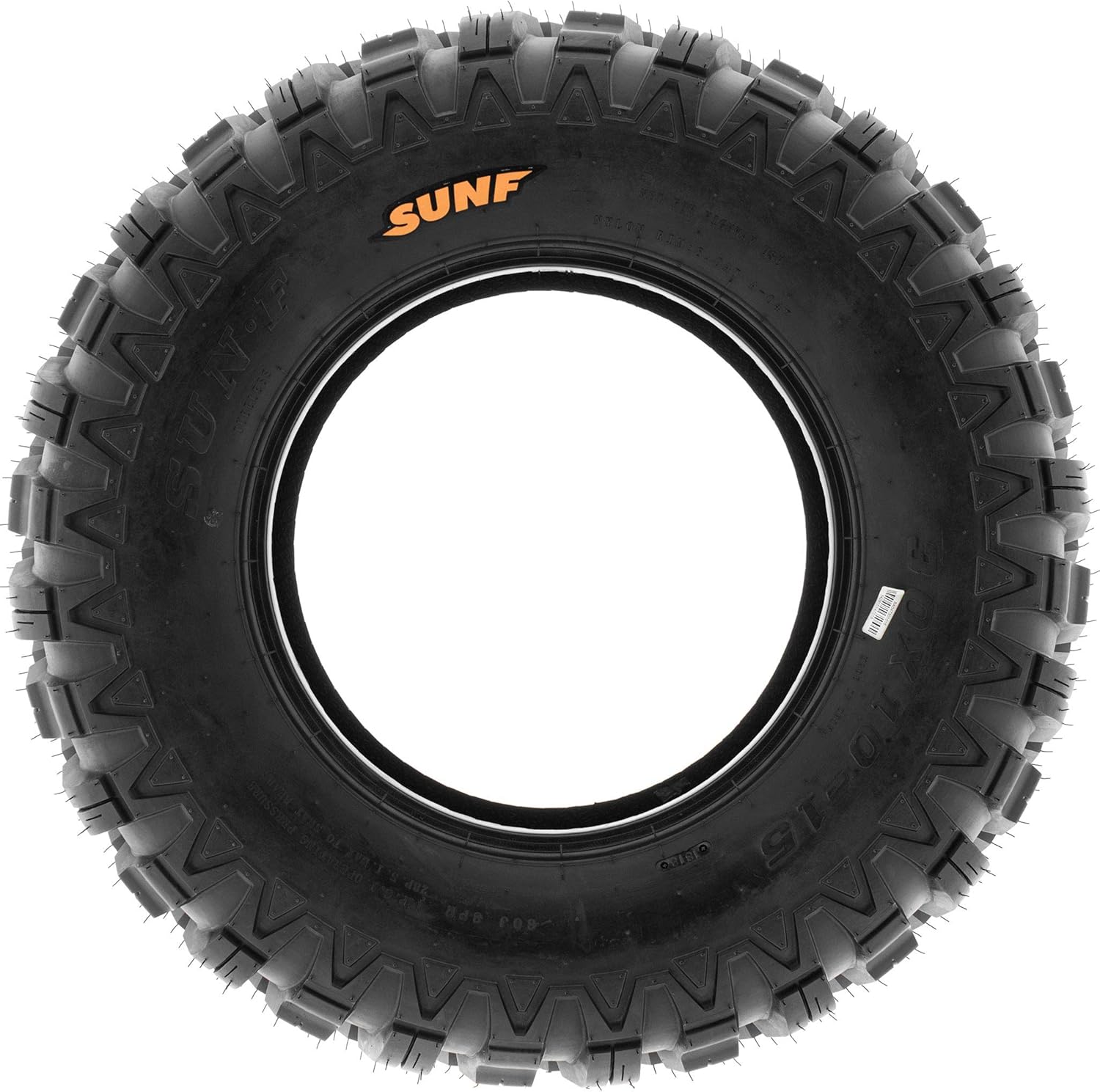 SunF 30x10-15 30x10x15 Loose Over Hardpack ATV UTV Tire 8 PR Tubeless - A047