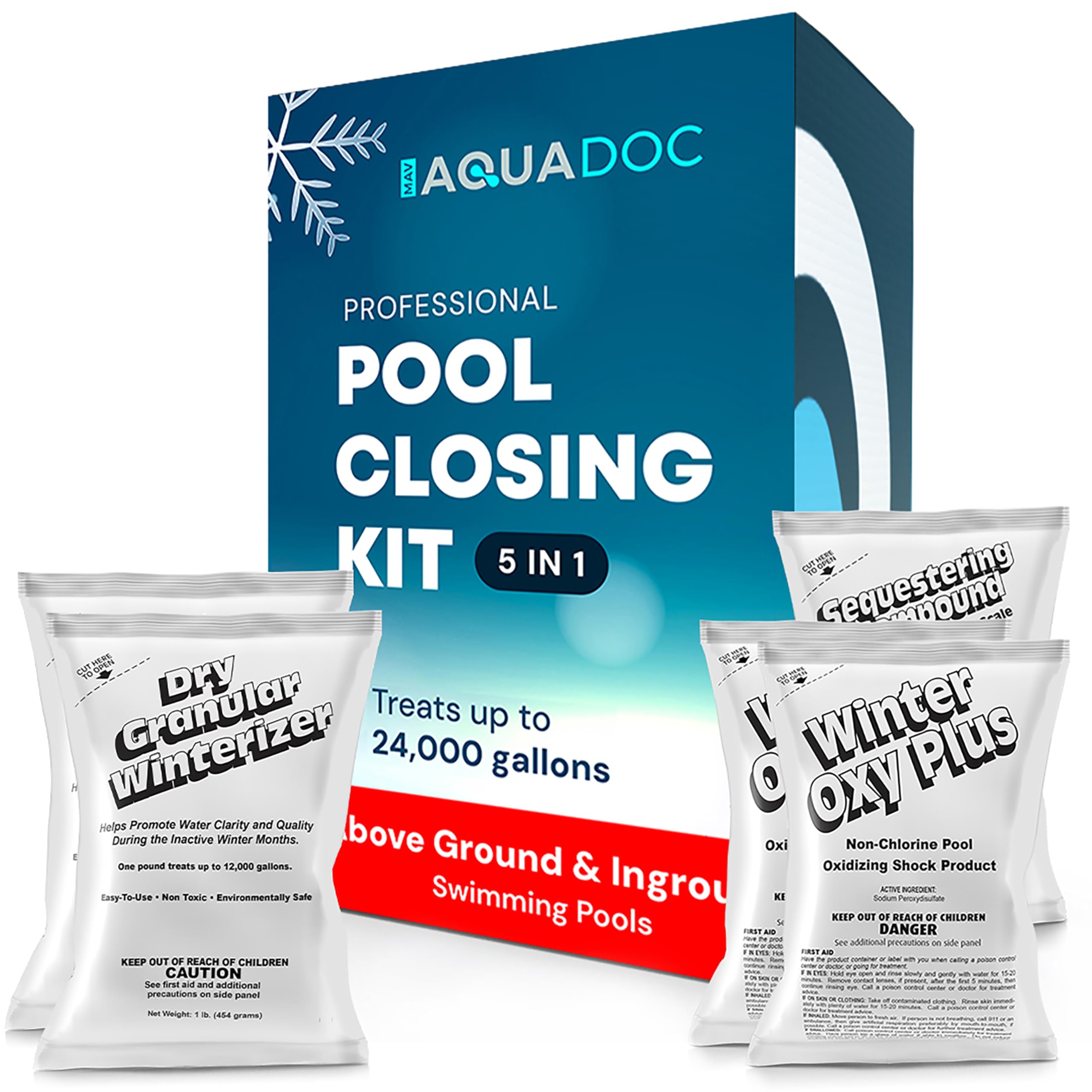 AquaDoc Pool Winterizing Kit