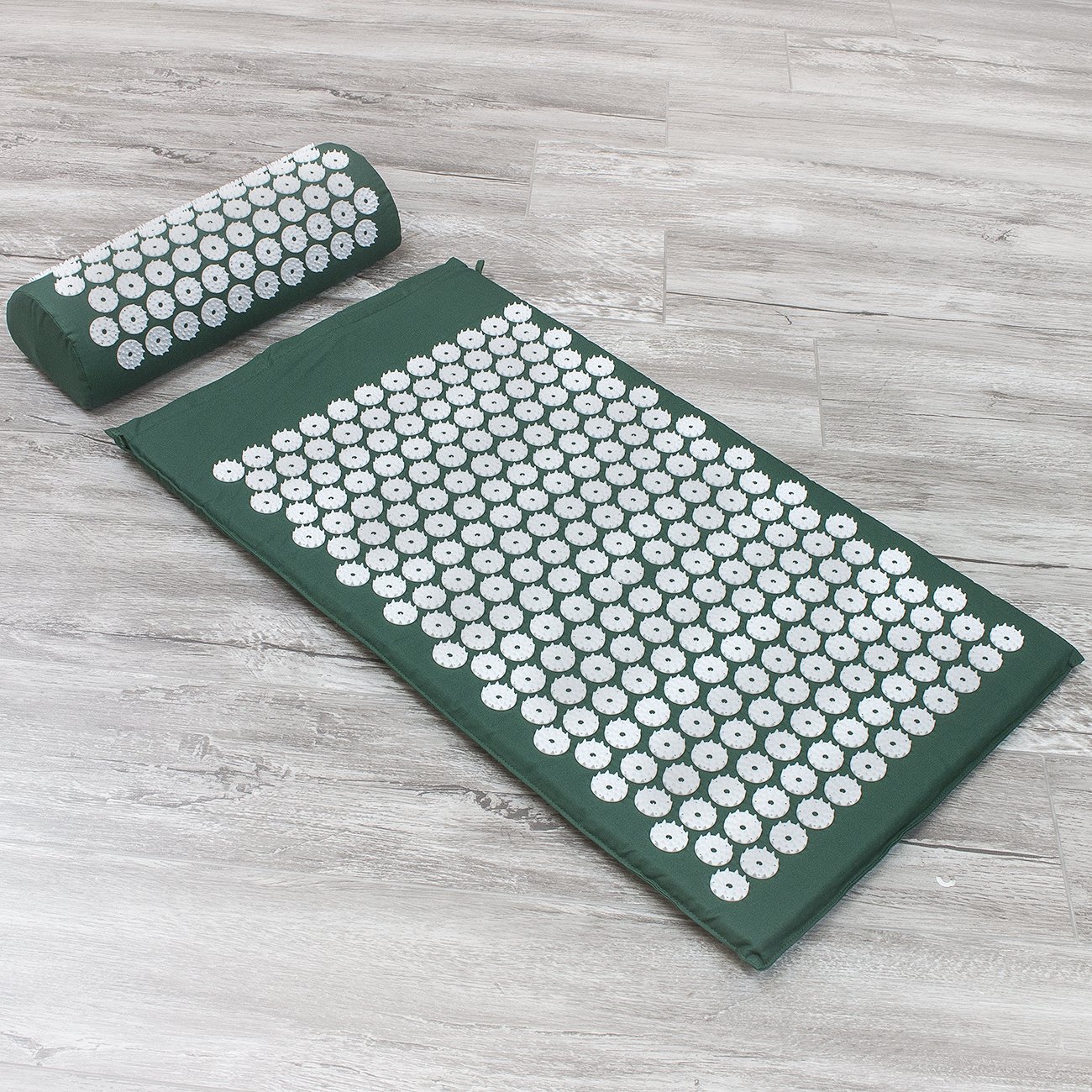 Sivan - Set tappetino e cuscino per agopressione per schiena e collo | Messa a terra per stress e dolore, massaggio agopuntura, rilassamento muscolare, sciatica e meditazione; borsa per il