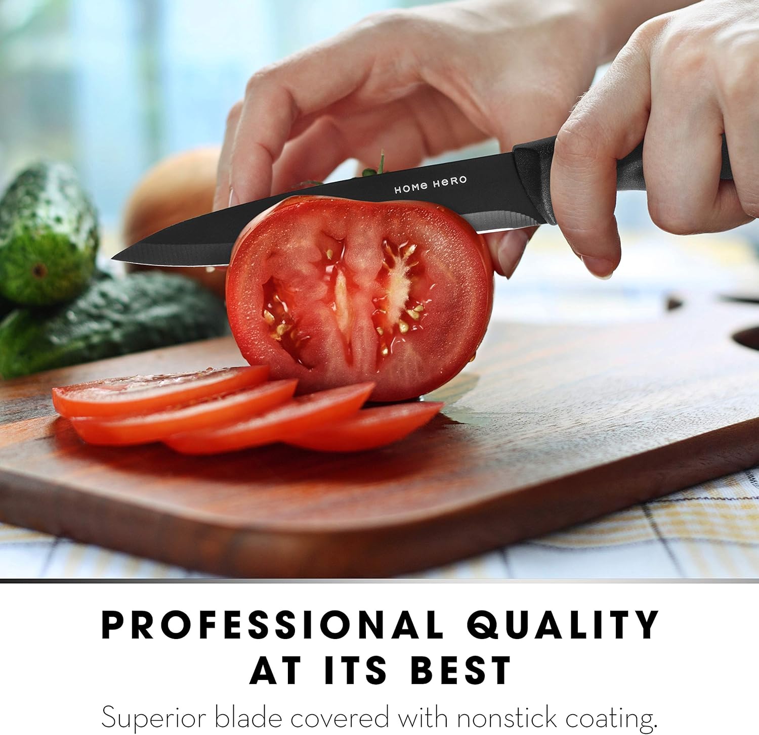 Home Hero Paring Knife - Utility Knife 5 Inches - Kitchen Utility Knife - Utility Kitchen Knife 5 Inches - Sharp Knife and Kitchen Utility Knives: Home & Kitchen