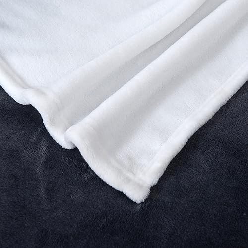 Miniatura 9 de Elegant Comfort Manta de lujo aterciopelada, ligera para todas las estaciones, ultra afelpada, suave, acogedora y mullida para sofá, cama, viajes,