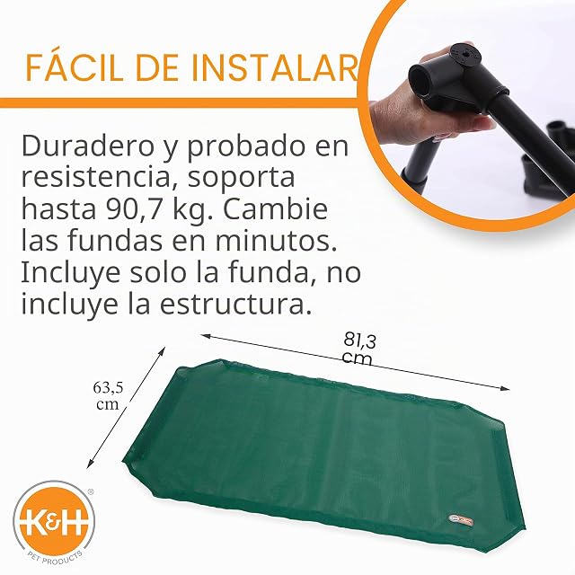 Foto 2 de 7 de K&H Pet Products Original Pet Cot