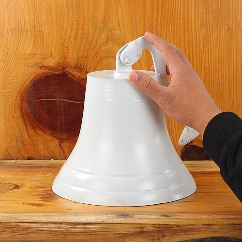 Miniatura 24 de Campana náutica de aluminio fundido de aluminio de latón cepillado antiguo de 7 pulgadas | Regalos de decoración de guardería | Nagina International