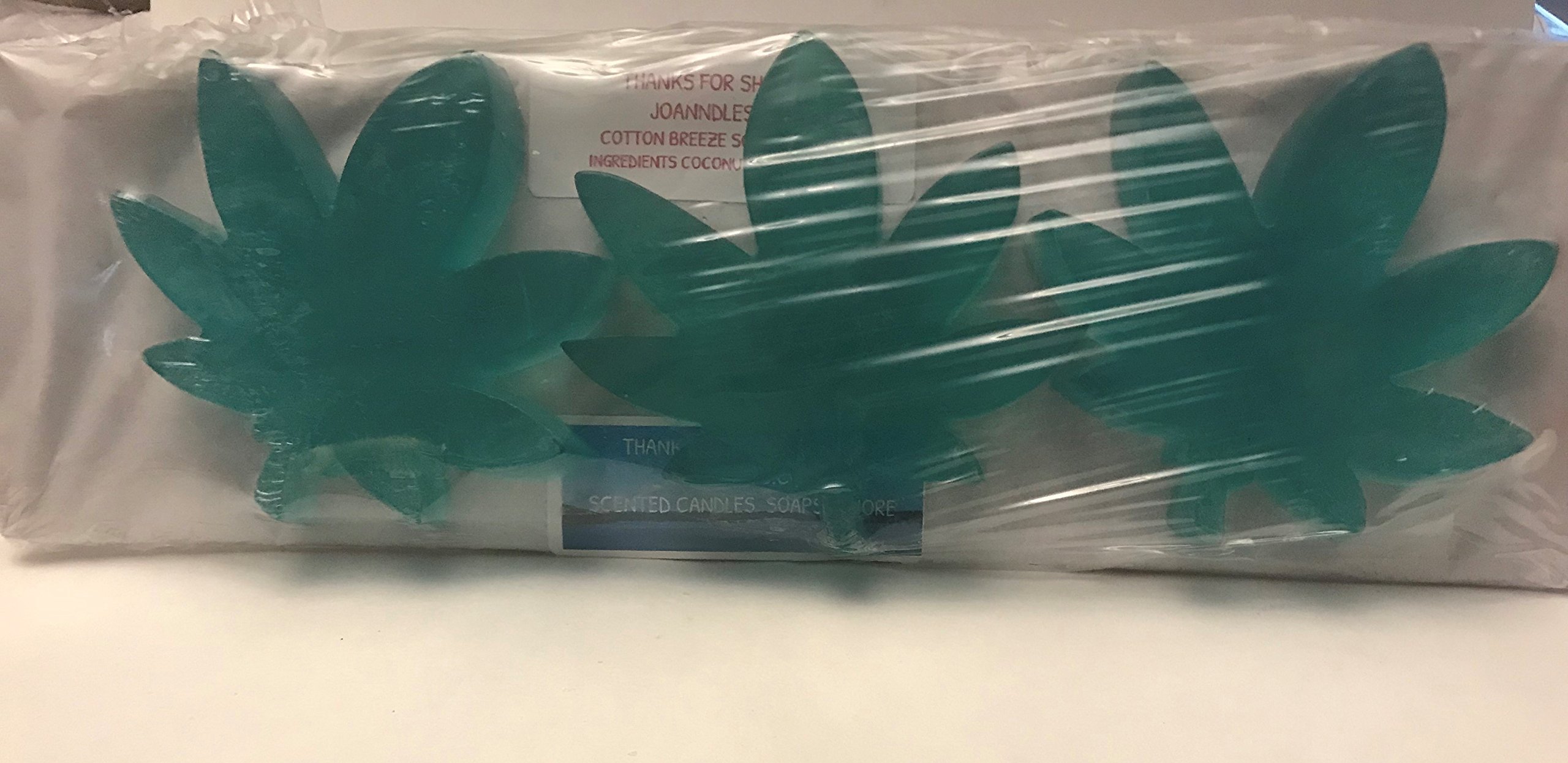 JOANNDLES Marijuana Leaf Weed Soap Bars 3 Pack