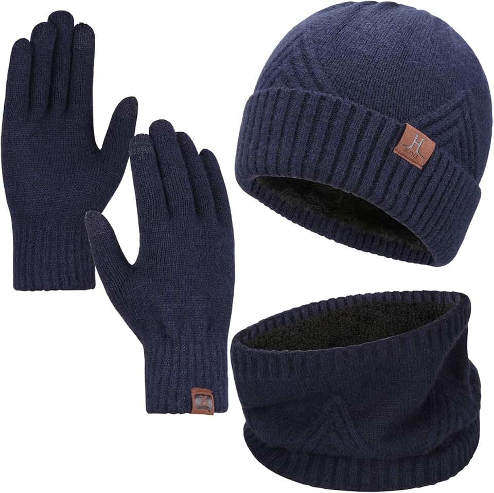 Men's Scarf, Hat & Glove Sets Amazon.co.uk