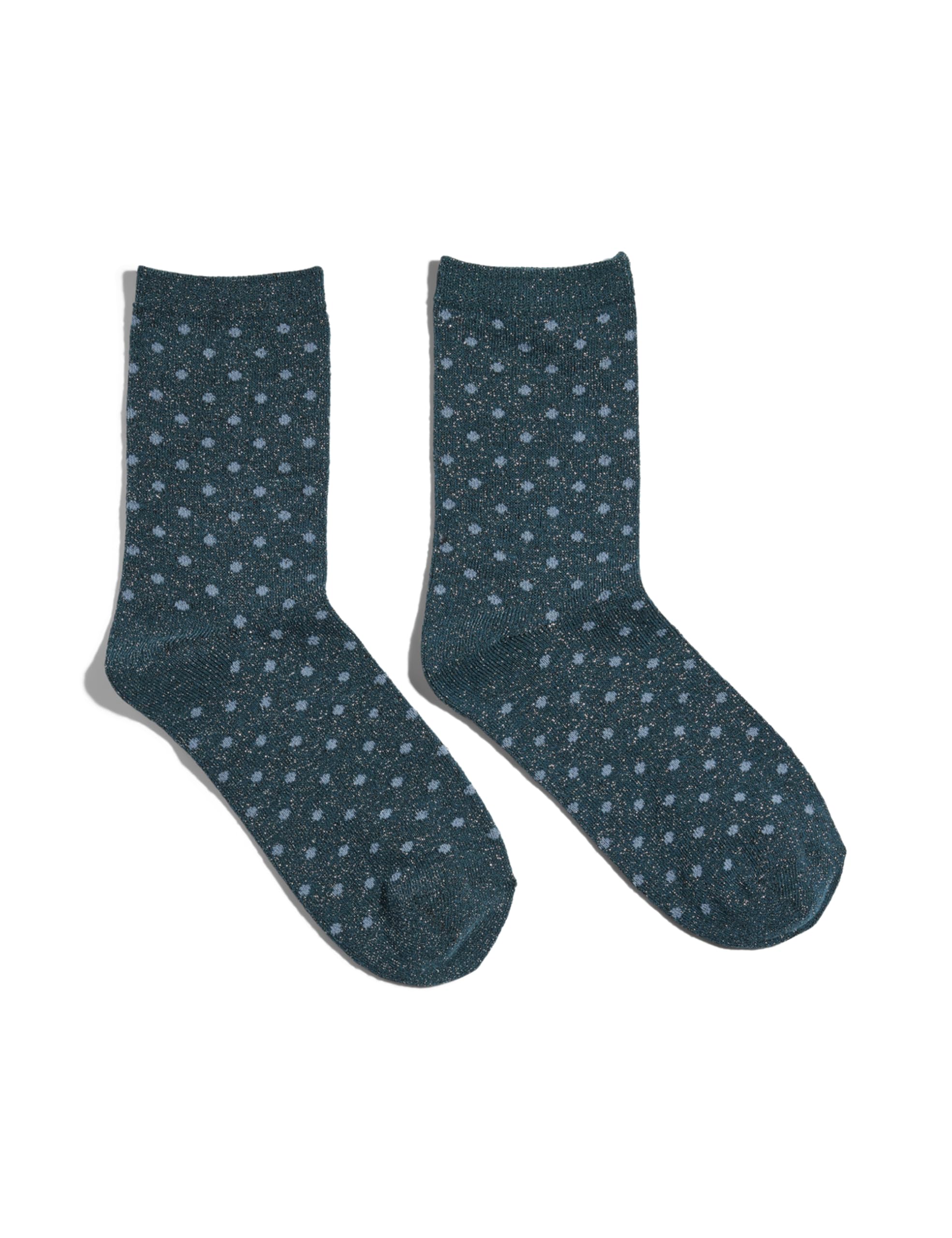 PIECES Damen Pcsebby Glitter Long 1-pack Pattern Noos Socken (1er Pack)