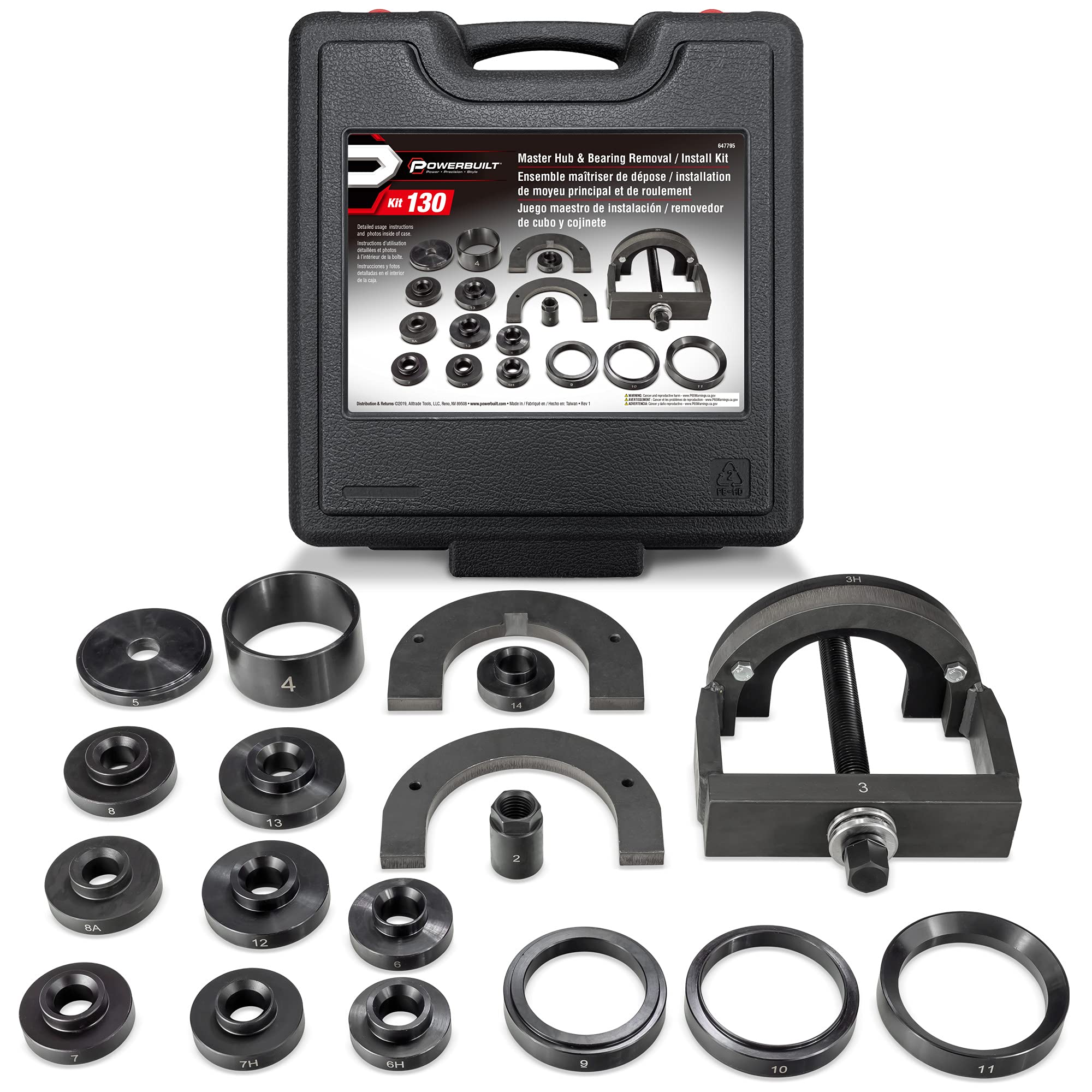 Powerbuilt 22 Piece Master Hub Kit