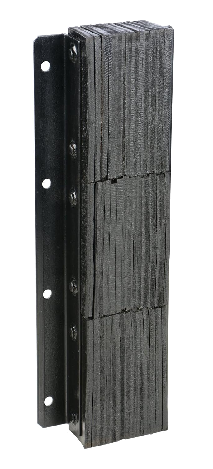 Vestil V11364.5 Rubber Vertical Laminated Dock Bumper, 11" Width, 36