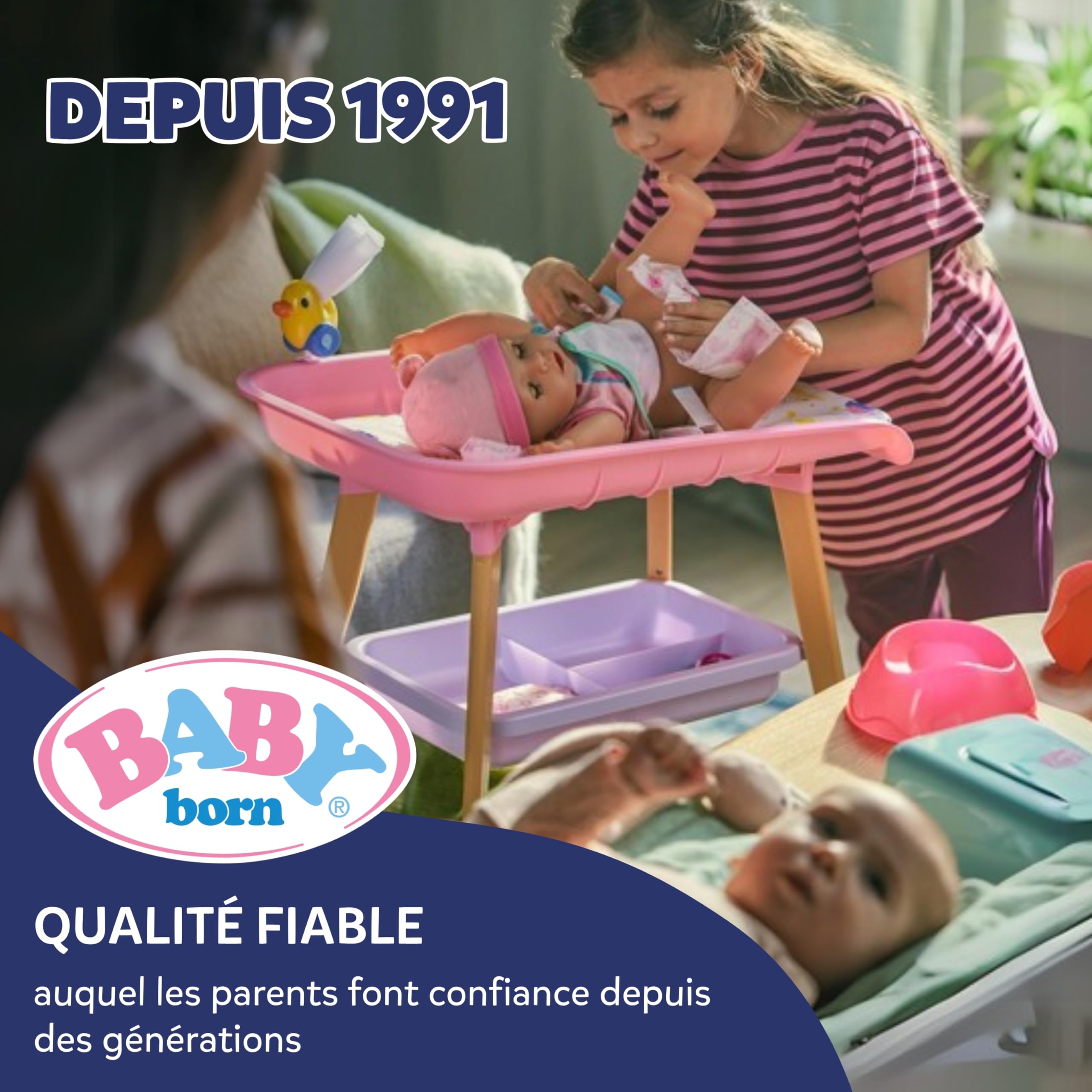 Casque pour trottinette électrique BABY born - Casque pour poupées de 43 cm - Accessoire de haute qualité pour poupées - Convient aux enfants à partir de 3 ans