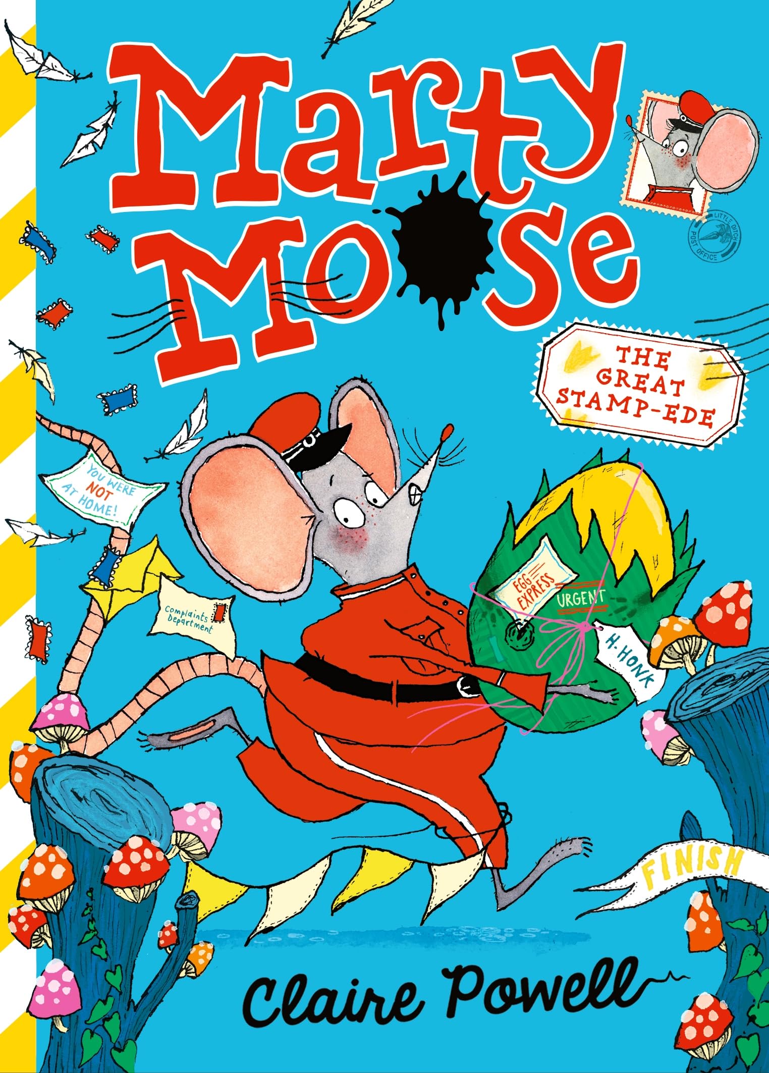 Marty Moose: The Great Stamp-ede: Funny animal friendship adventure stories for readers age 6-8: 2