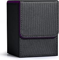 Vista 46 de ZLCA Caja de Mazo de Cartas con 2 divisores para tarjetas MTG, caja de almacenamiento horizontal grande para tarjetas que se adapta a más de 150 4