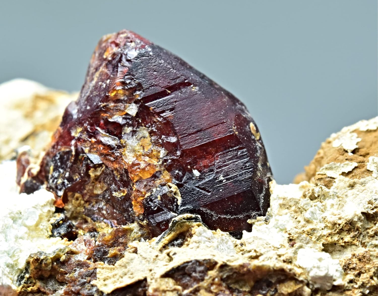 73 Carat Rare Chondrodite Crystal Specimen from Badakhshan Afghanistan