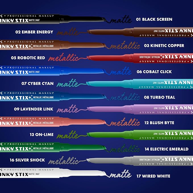 NYX Epic Inky Stix Delineador Crema 02 Ember Energy miniatura 6