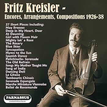 クラシック Fritz Kreisler, Complete RCA Recordings クラシック Fritz Kreisler, Complete RCA Recordings Amazon