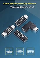 Vista 2 de BOLS Adaptador USB C (4 piezas), compatible con función completa USB C, admite velocidad de 10 GBbps, audio y video, adaptador de carga rápida..