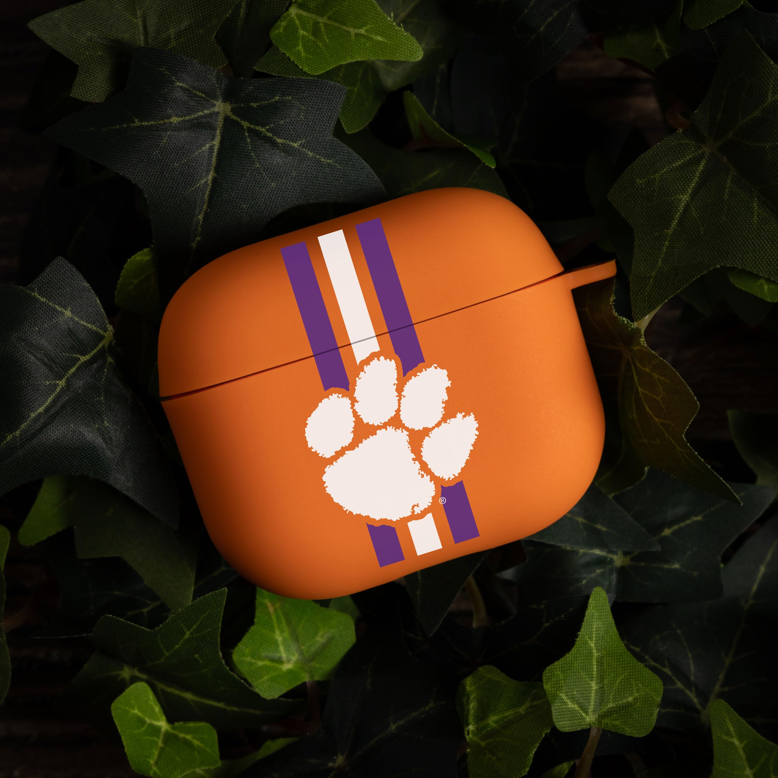 Clemson Tigers HD Case Cover Compatible with Apple AirPods Gen 3 - Stripes