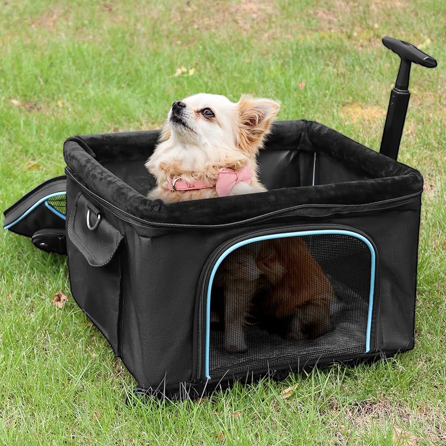 Zaino Porta Cane 15 Kg Babenest Trasportino Per Gatti Con Ruote