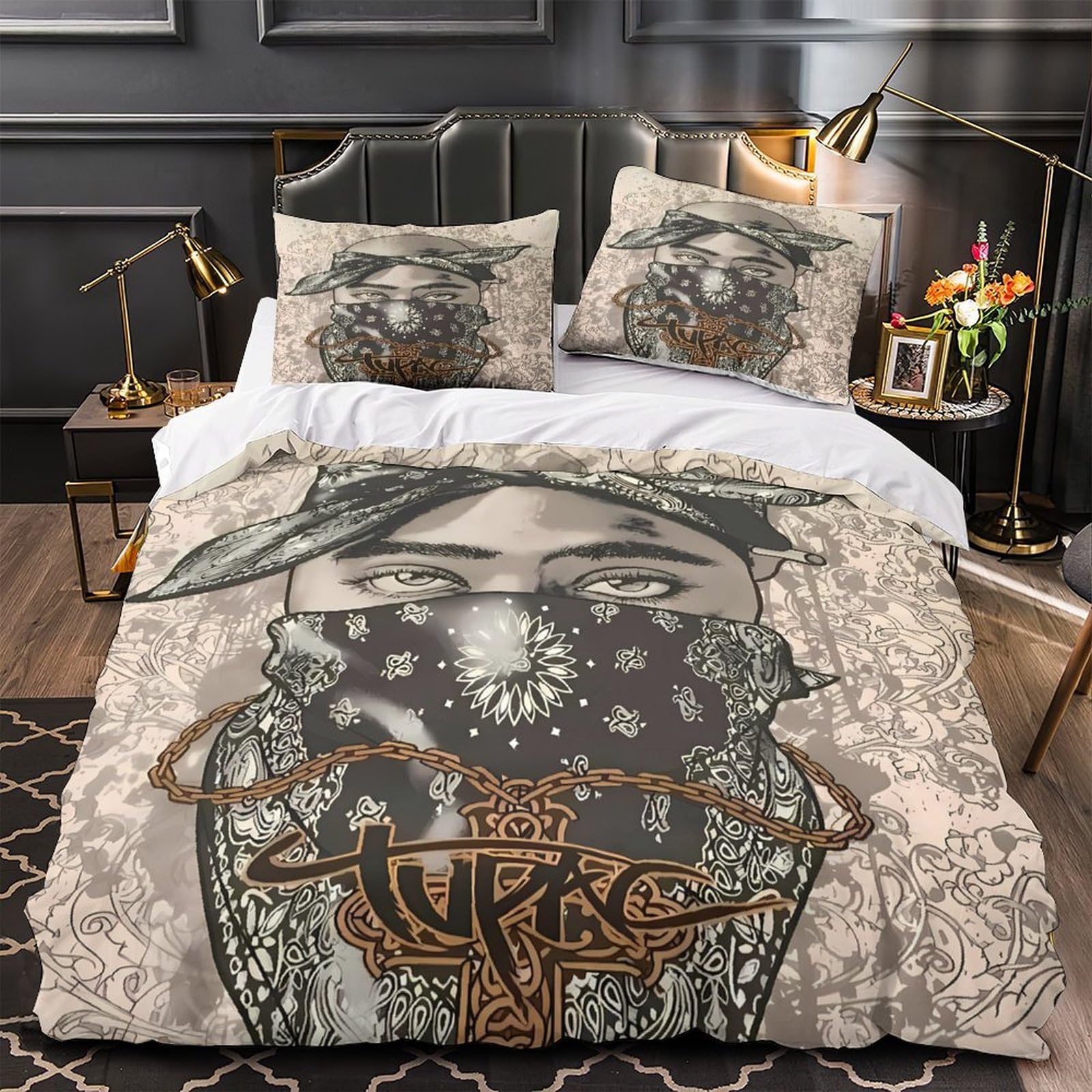 Housse de couette pour adultes et enfants motif danseuse cadeau