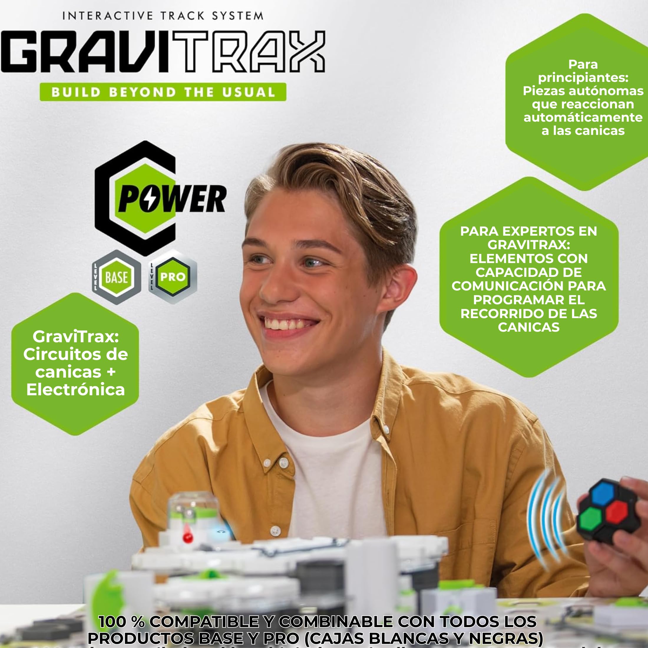 Ravensburger Gravitrax Power Element Controller, Juego Innovador y Educativo Stem, 8+ Años, Expansión