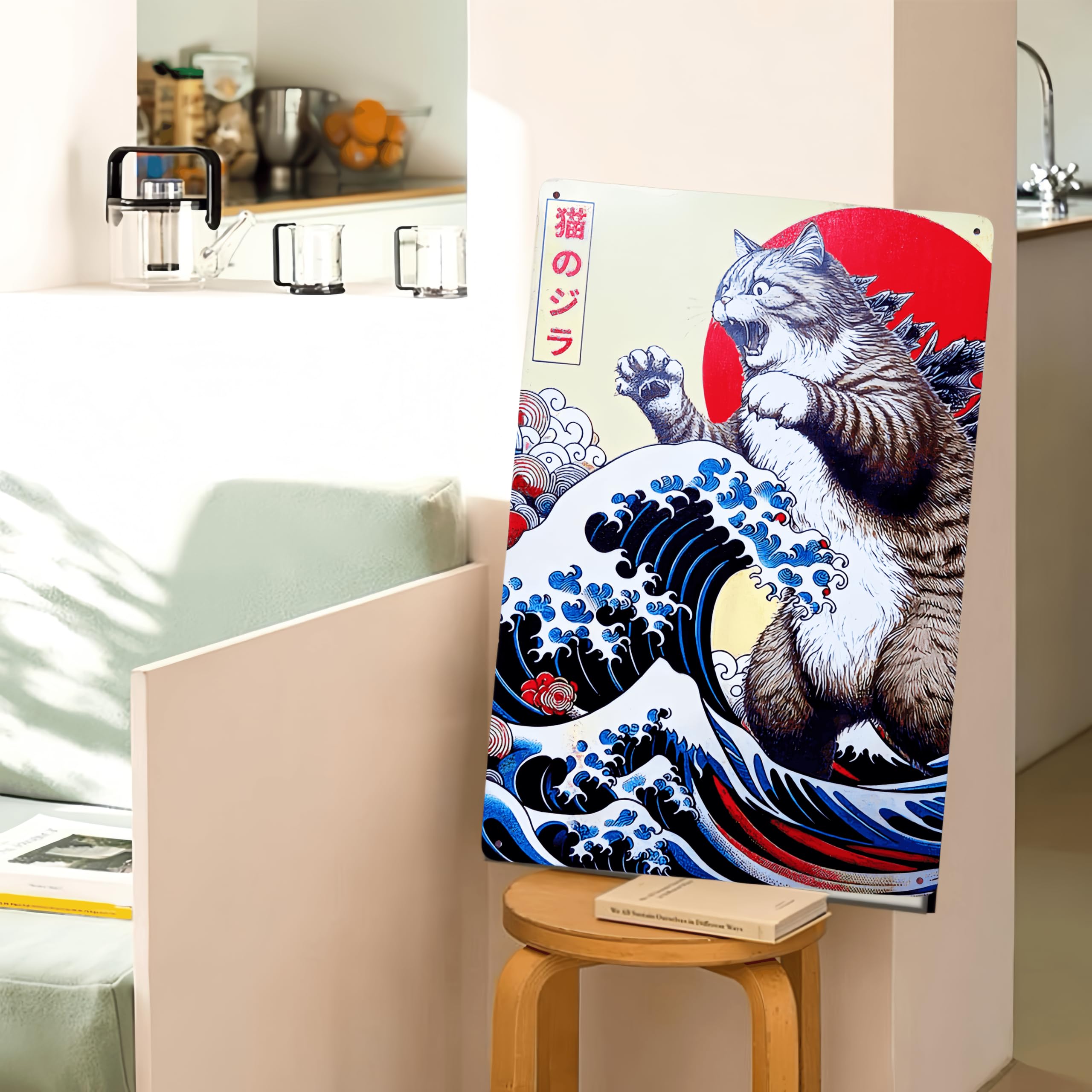 Amazon.co.jp: ヴィンテージメタルブリキ看板ノベルティポスター