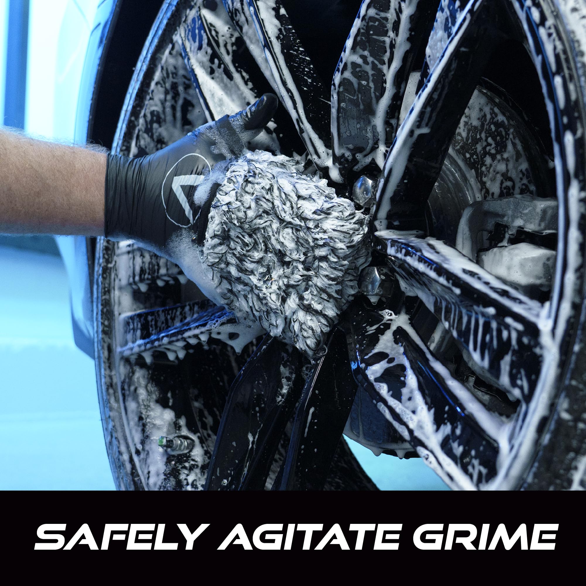 Amazon.com: VIKING Wheel Cleaner Mitts for Car, Microfiber Wheel