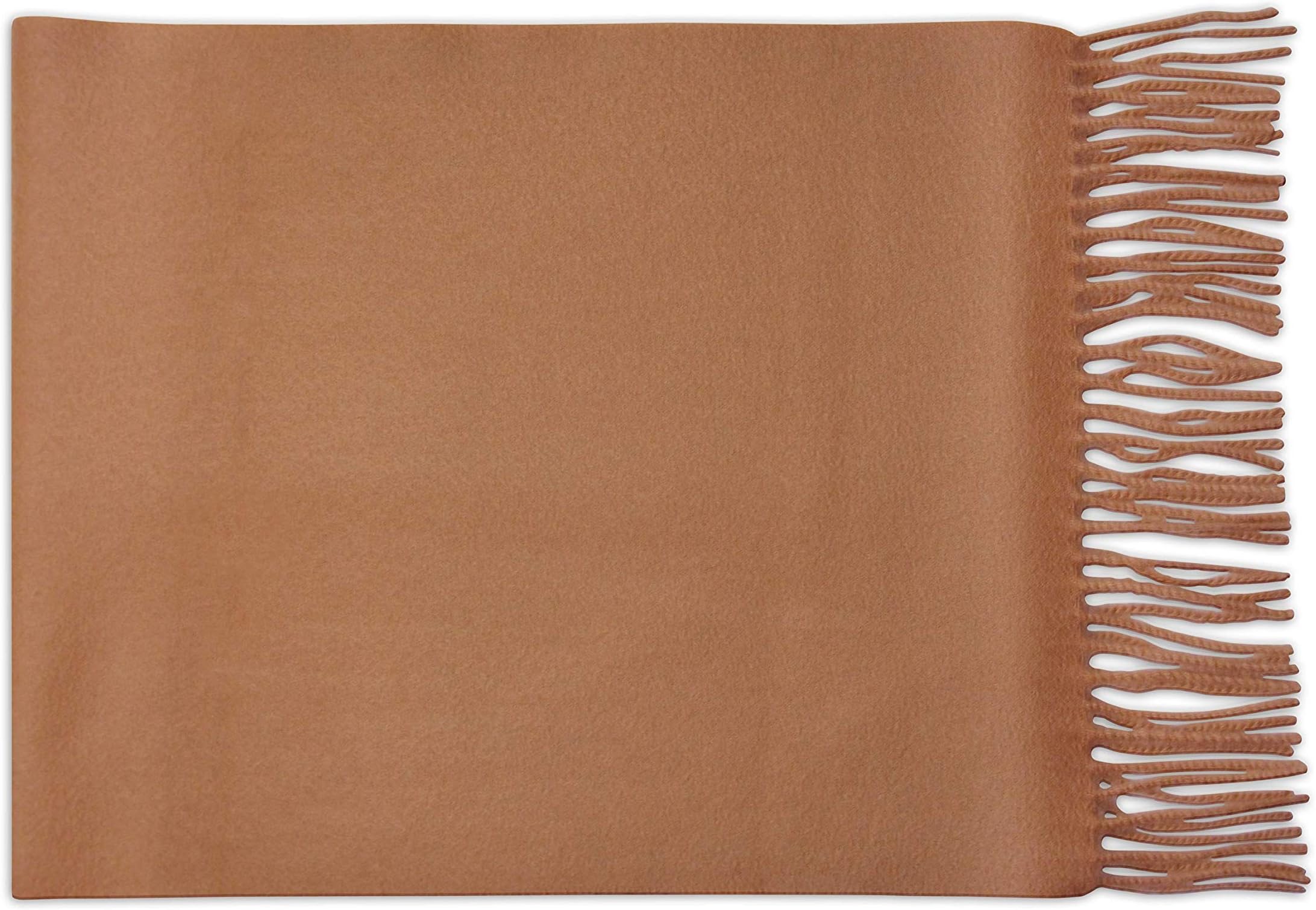 Pasquale Cutarelli Mens Womens Wool Plain Scarf Gift Boxed