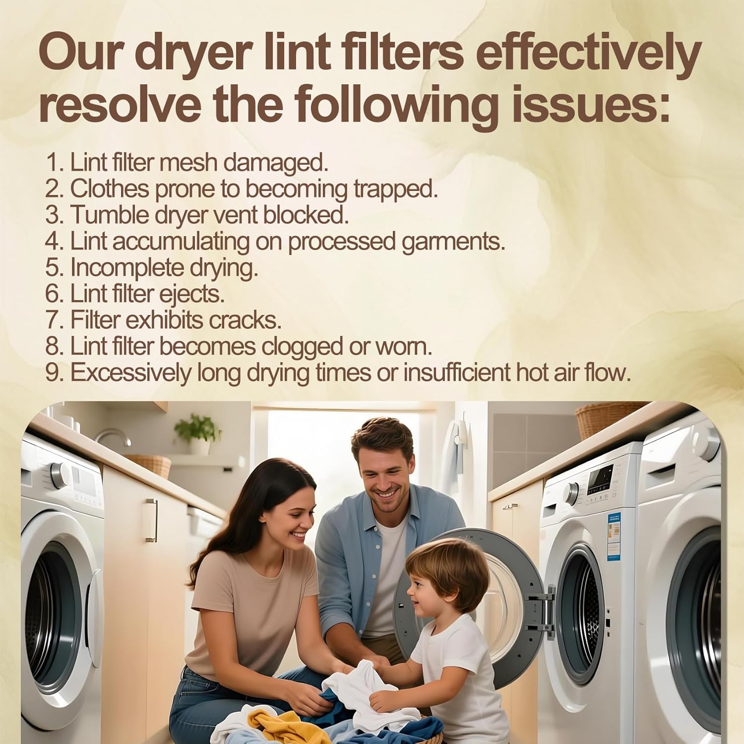 Upgrade WKG101HVA DLE3600W DLGX4001B DLGX5501W DLG3461V Dryer Lint Fliter Fit for DLGX6701B DLGX4081W DLE3460V DLG3471W DLE3460W WKE100HVA WKE100HWA DLEX4000W DLEX4000W WKG101HVA