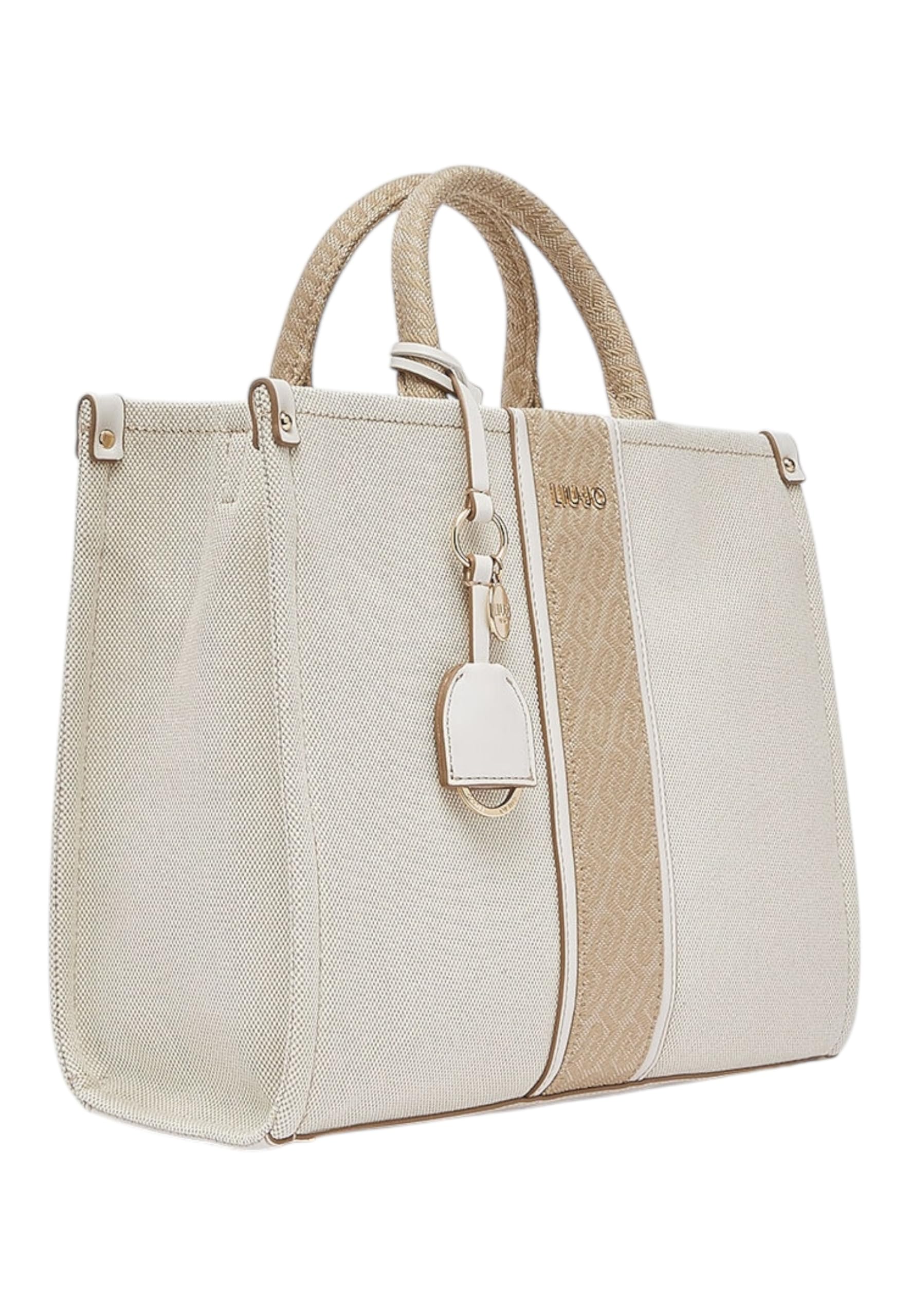 Liu Jo borsetta borsa a tracolla Ridhi Tote Bag Neutro/Cream beige