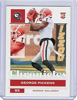 2022 Panini Chronicles Draft Picks Chronicles Draft Picks #21 George Pickens - Rookie Year