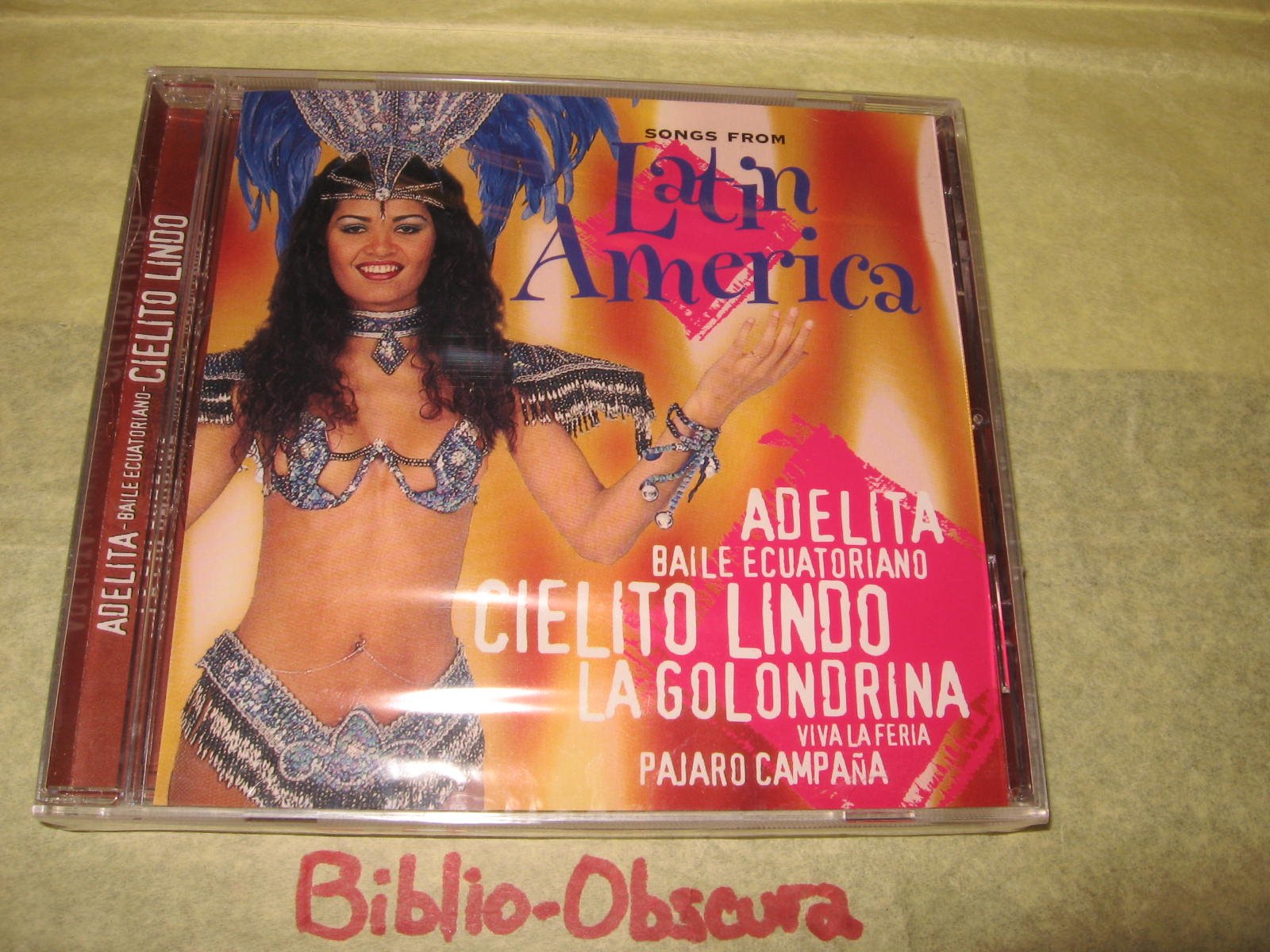 Songs From Latin America [Audio CD]