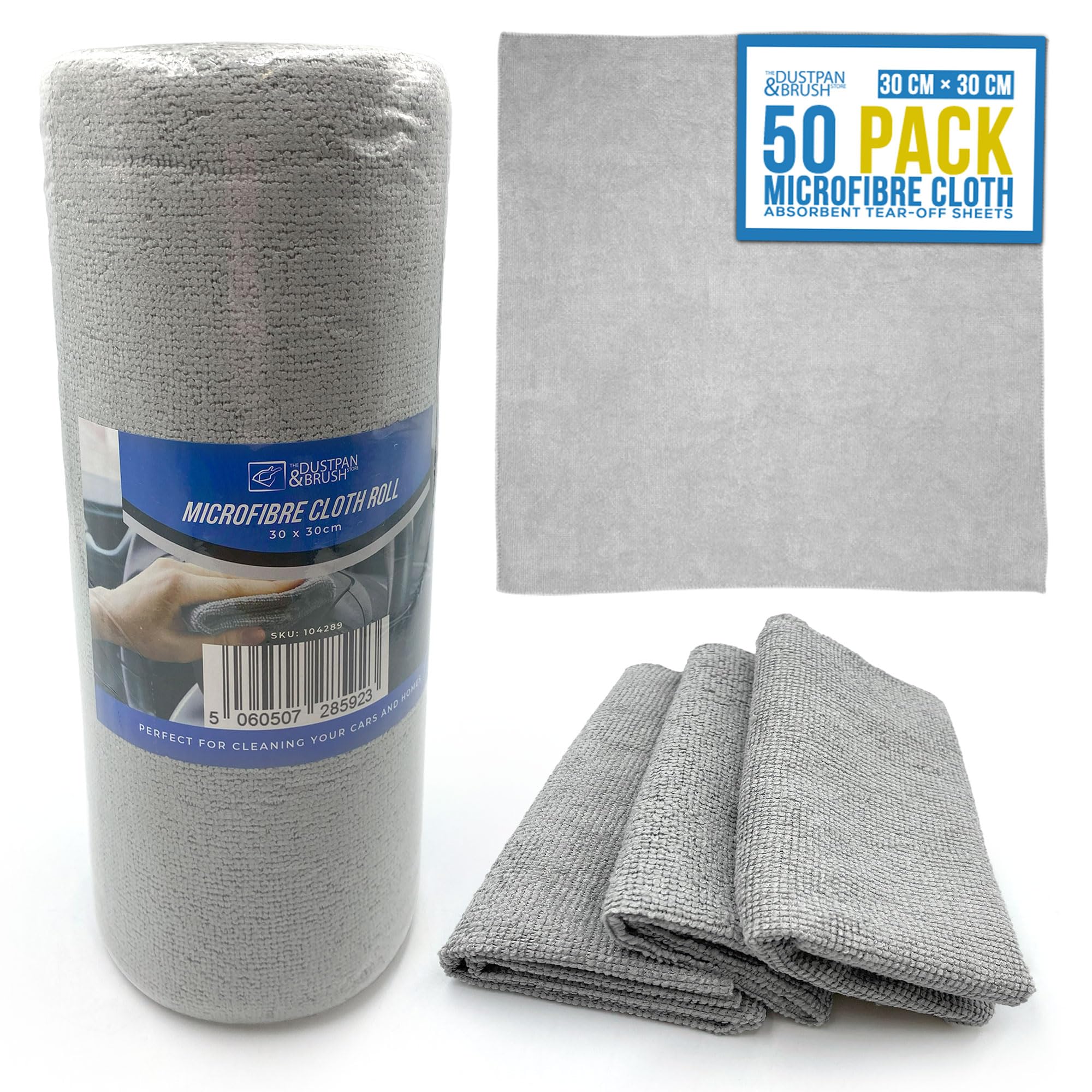 Chiffons en microfibre pour maison cuisine électronique voiture et bureau lot de 50 doux
