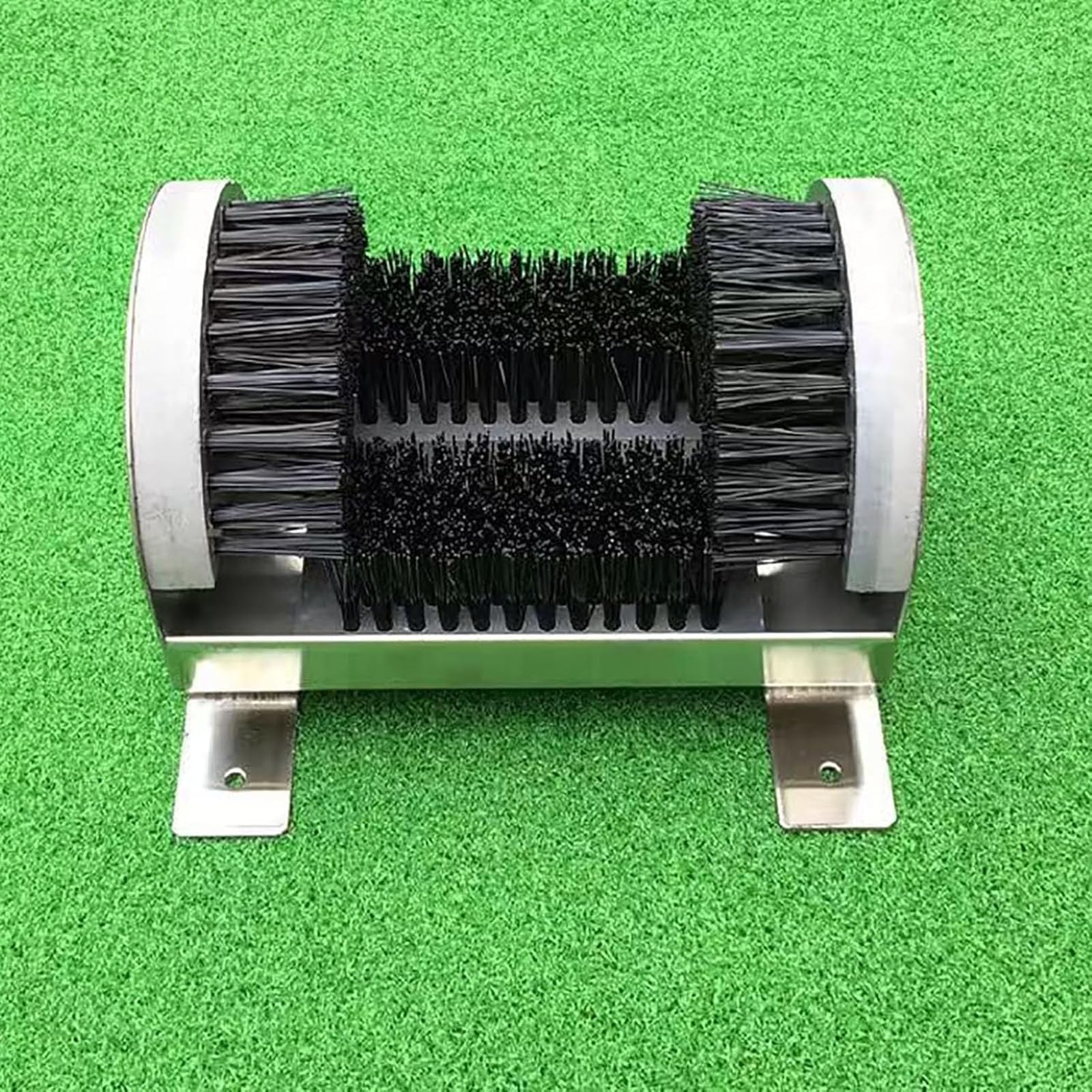Cepillo de limpieza de zapatos, rascador de botas para uso en exteriores, resistente, elimina el polvo y la nieve de las suelas, para canchas, jardines, interiores y exteriores