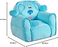 Vista 91 de Idea Nuova Gabby's Dollhouse - Sofá tipo puf suave y cómodo para niños