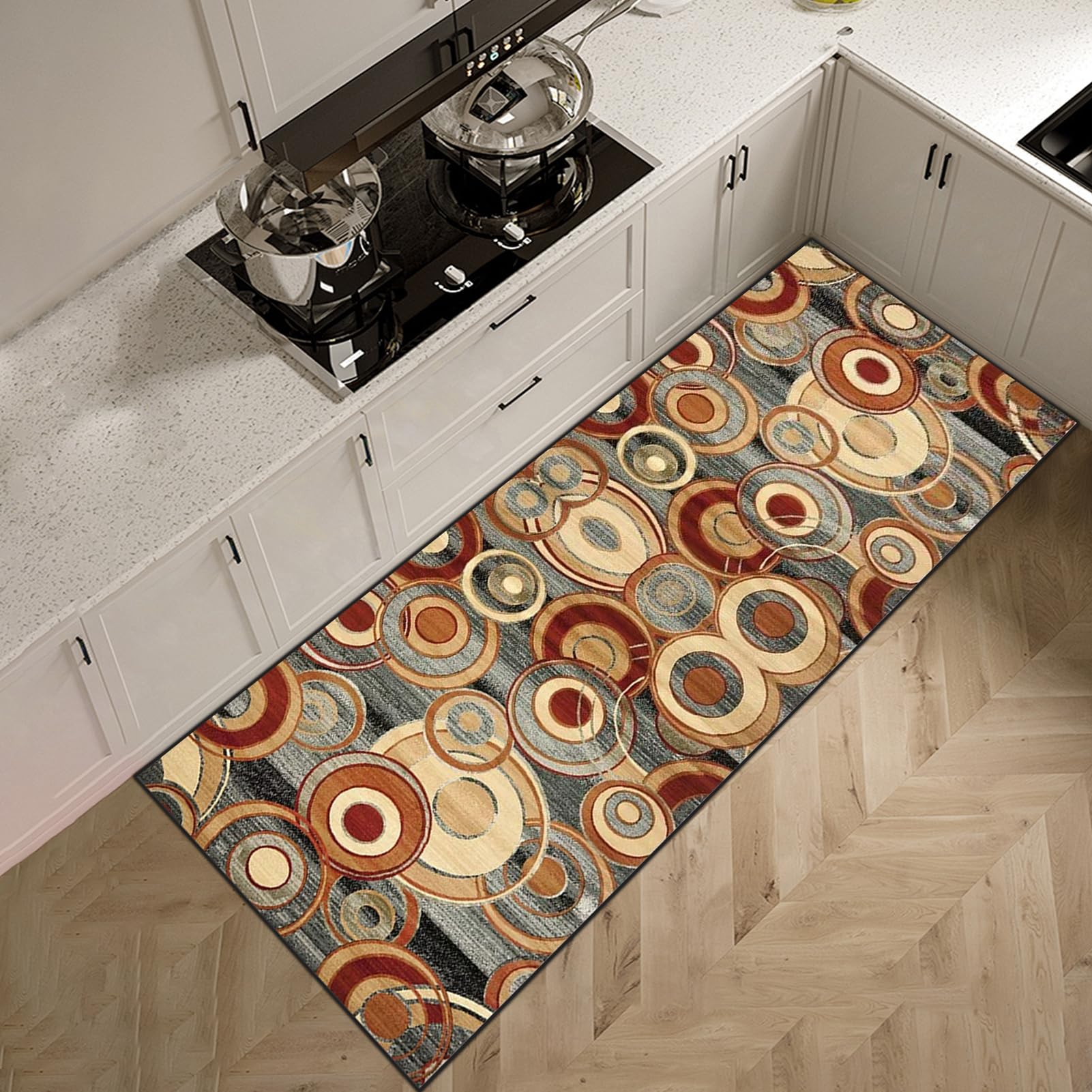 Tappeto Corridoio Antiscivolo Lavabile 50x250 Cm – Assorbente, In Poliestere, Per Cucina, Ingresso E Camera Da Letto