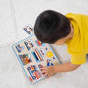 Melissa & Doug tools audio puzzle | Puzzles | Wood | 2+ | Gift for boy or girl