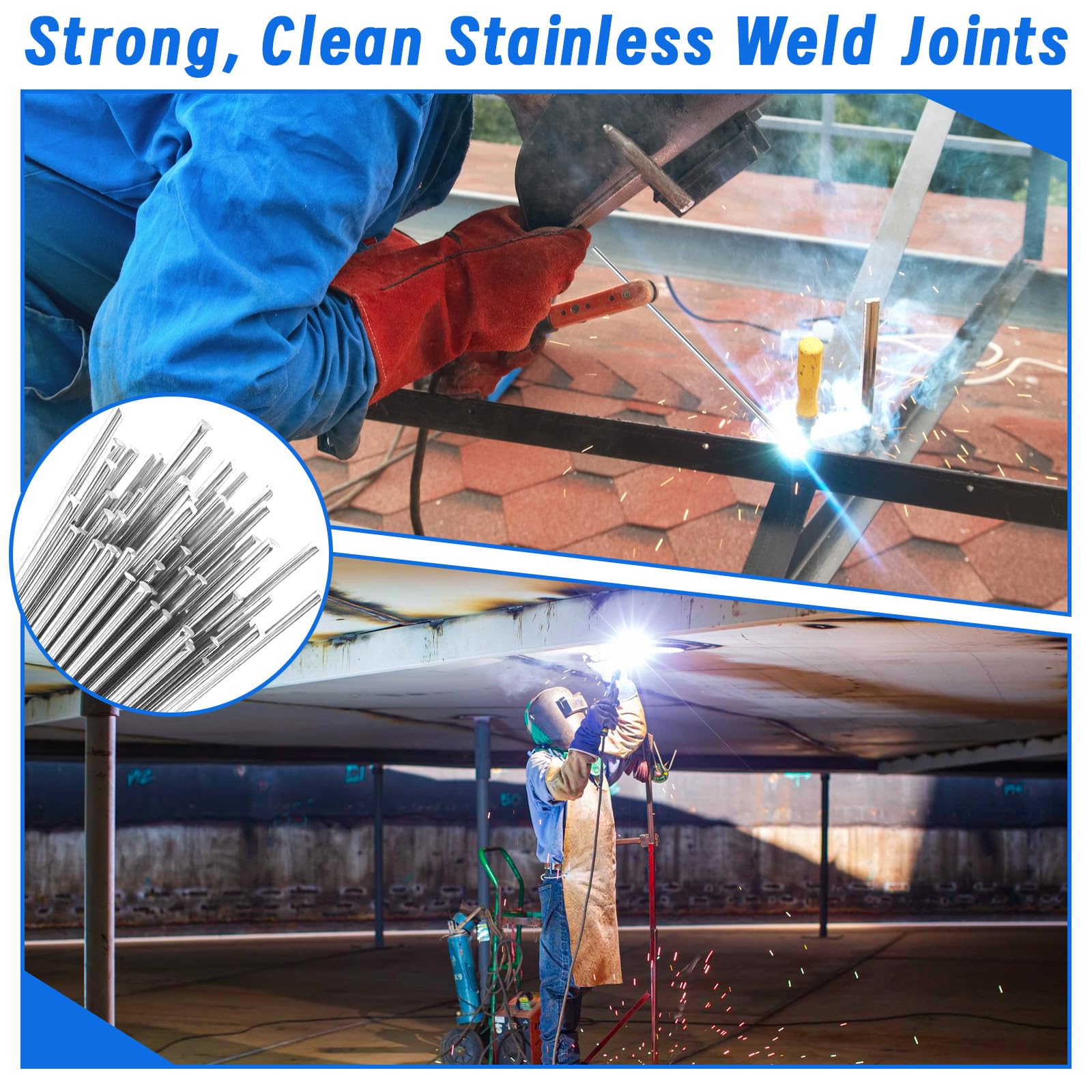 ER308L TIG Welding Rods - Stainless Steel Set -6