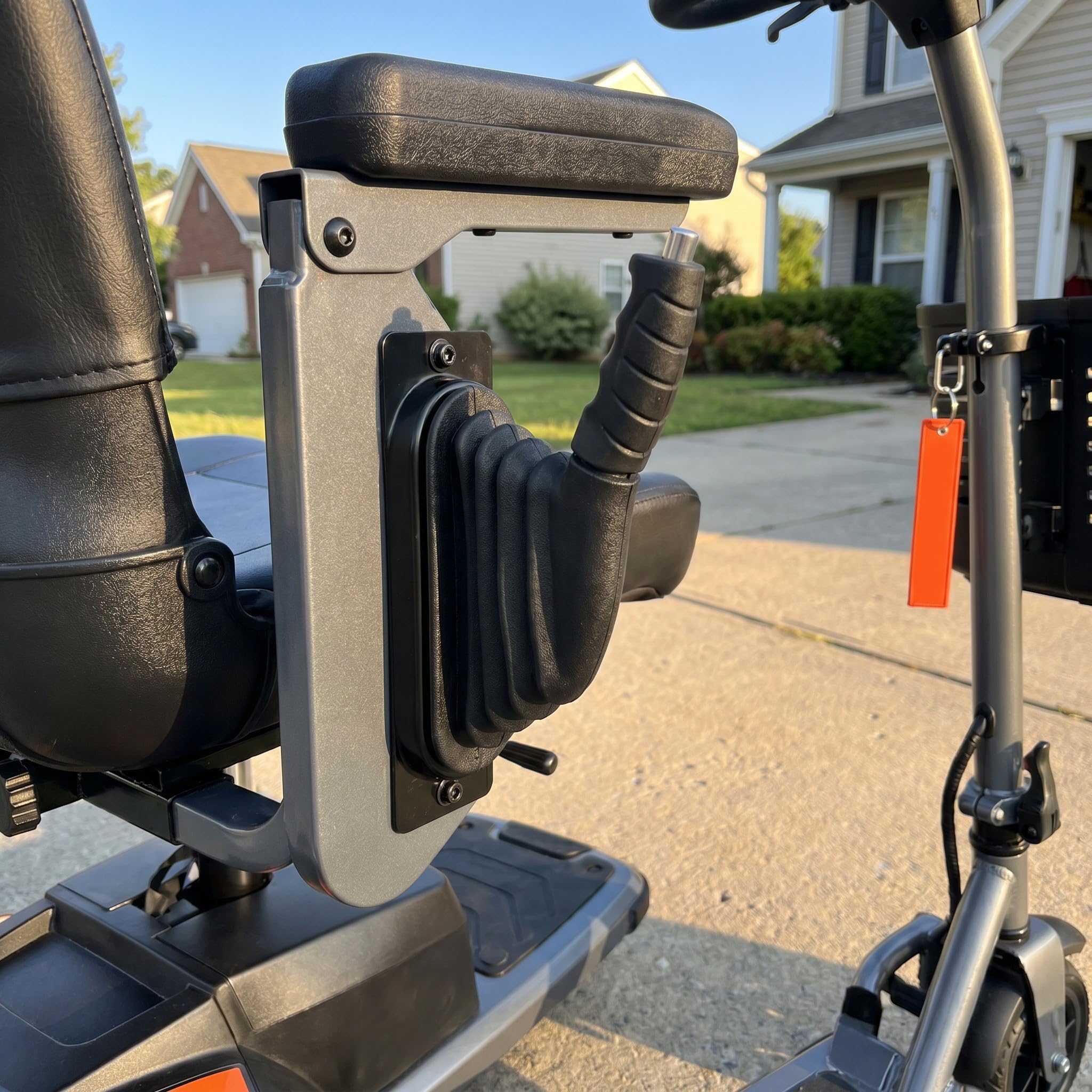 Lurrose Leva Del Freno Idraulica per Triciclo Elettrico E Scooter | Leve Del Freno di Ricambio per E-bike, Leva Del a Mano Regolabile per Veicoli da Pendolare, Colore Nero