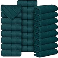 Vista 12 de Casa Lino Toallas faciales y paños de lavado corporal para ducharse, paños de lavado 100% algodón para baño, juego de paños altamente absorbentes