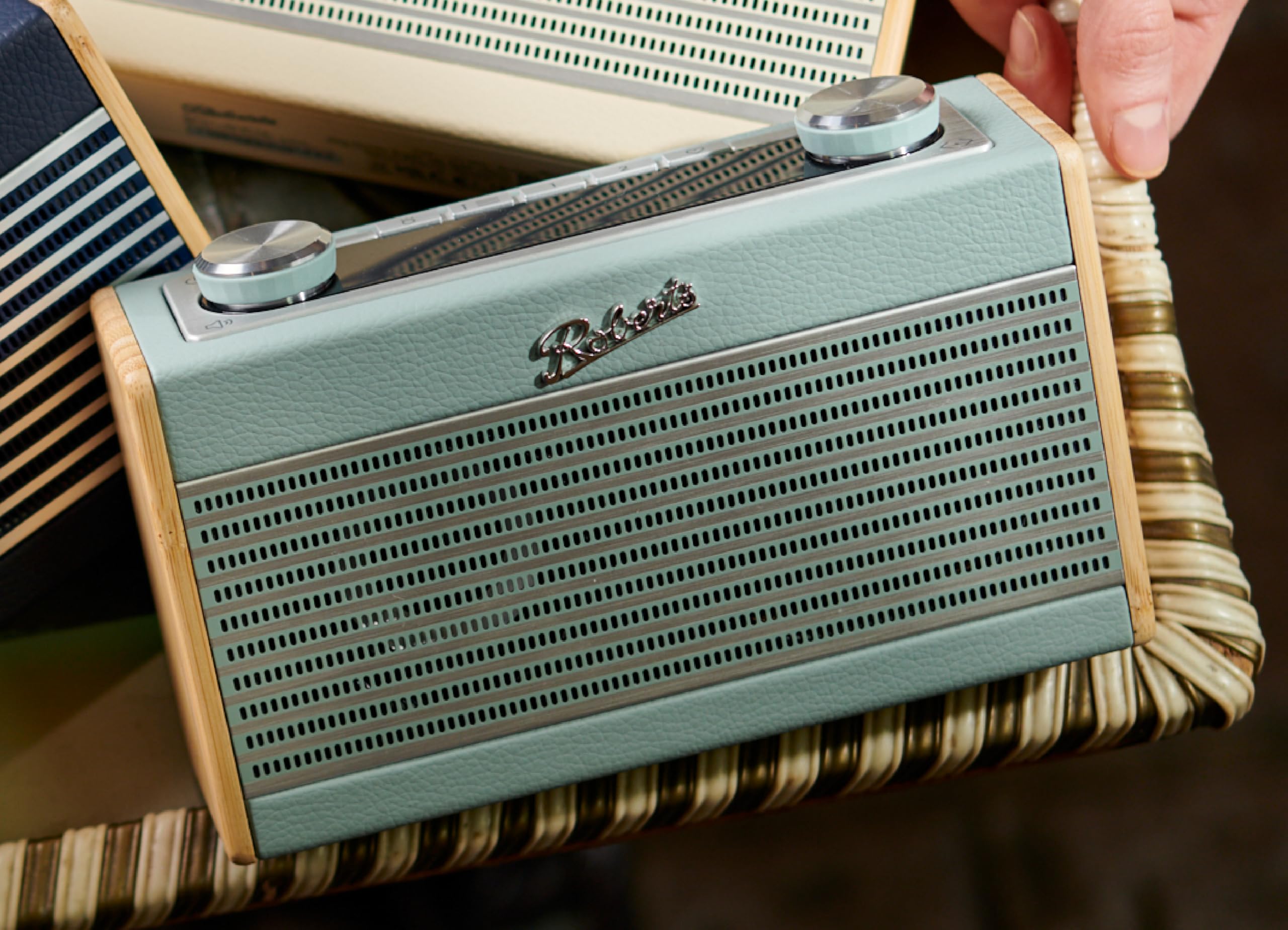 Rambler UNO Przenośne radio Dab+/FM/Bluetooth Sky Blue