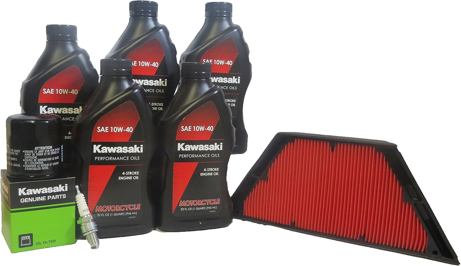 2006-2013 Kawasaki Ninja Zx-14 Complete Maintenance Kit