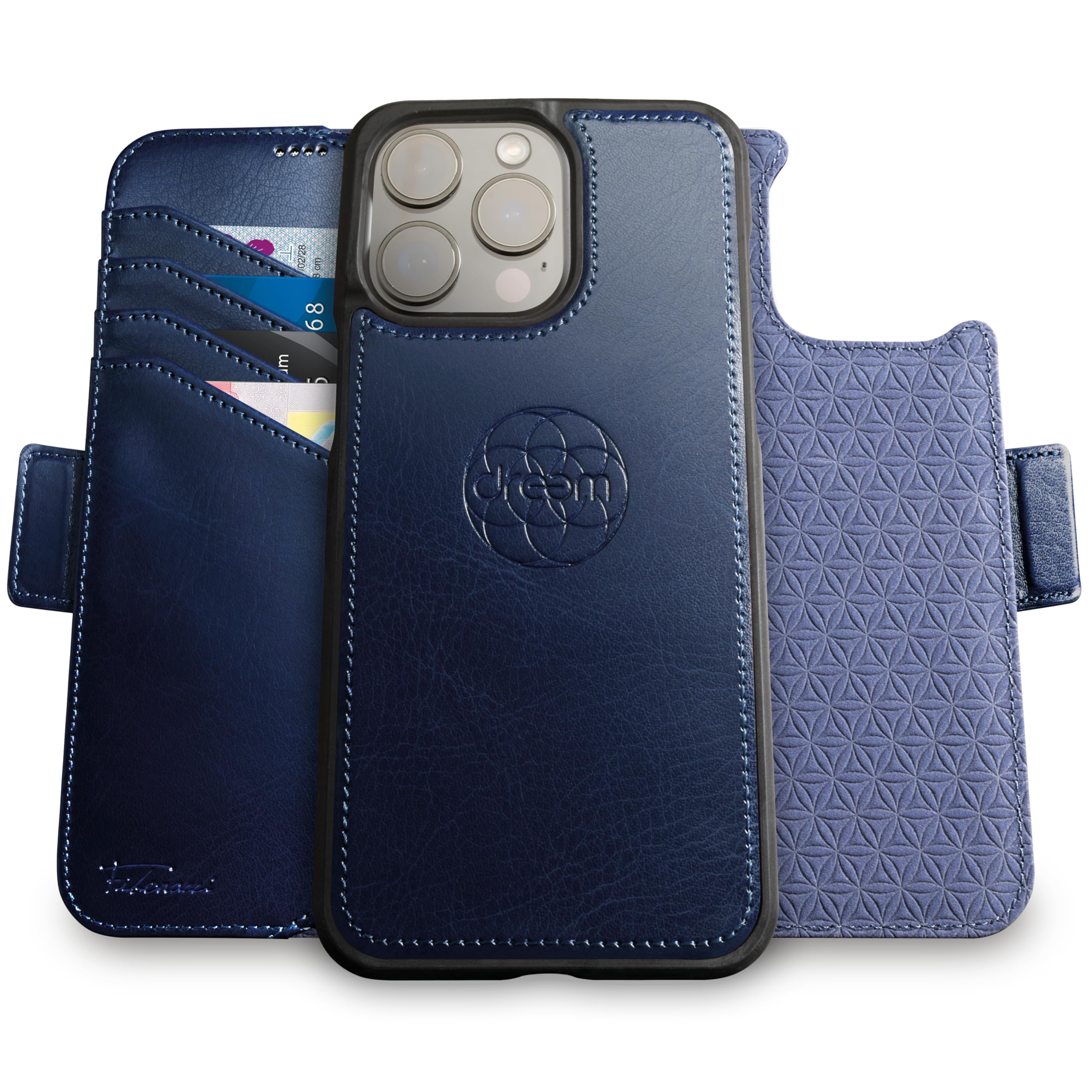 Amazon.co.jp: Dreem iPhone 15 Pro Max用 ヴィーガンレザー